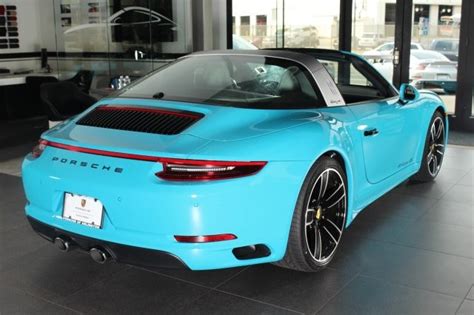 The Only Miami Blue Porsche 911 Targa 4s In America Is For Sale The Drive