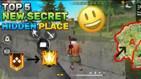 Top New Secret Hidden Place In Br Rank Hidden Place In Free Fire