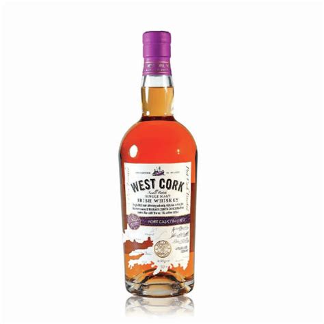 West Cork Port Cask Finished Single Malt Irish Whiskey 700 Ml