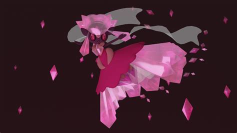 Shiny Mega Diancie Render Blender By Dacyberspirit On Deviantart