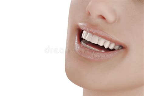 Fresh Smile Woman Healthy Teeth Stock Illustrations 803 Fresh Smile