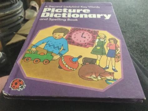 Ladybird A Second Key Words Picture Dictionary Hb Matte Book 1982