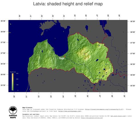 Latvia - Maps