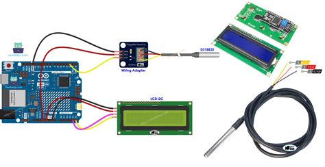 Arduino UNO R4 Temperature Sensor LCD Arduino UNO R4 Tutorial