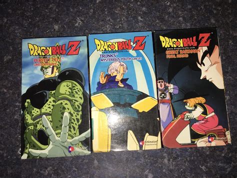 Middle Earth Collectors VHS OF THE WEEK Dragon Ball Z 55 OFF