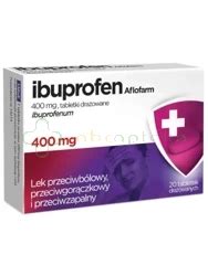 Ibuprofen Aflofarm Mg Tabletek Dra Owanych W Apteka Internetowa