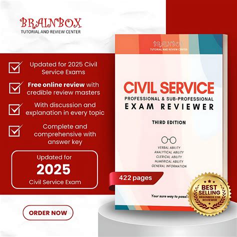 Brainbox Civil Service Reviewer Updated For Examination Rd