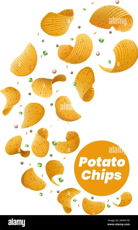 Crisps Snacks Stock Vector Images Alamy