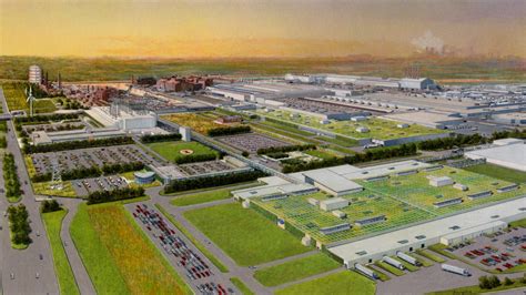 Ford Rouge Center Landscape Master Plan William Mcdonough Partners