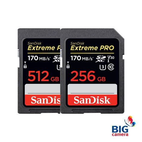 SanDisk Extreme PRO UHS I SDXC Memory Card 256GB 512GB Shopee Thailand