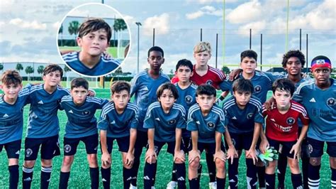 Thiago Messi Debut En Las Divisiones Juveniles Del Inter Miami La