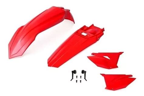 Kit Plástico Biker Honda Elite Sem Aleta Crf 230 2008 A 2021