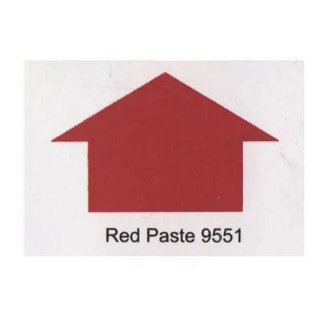 Mahalaxmi Chemicals Red Fine Pigment Paste 10 Kg At Rs 475 Kg In Mumbai