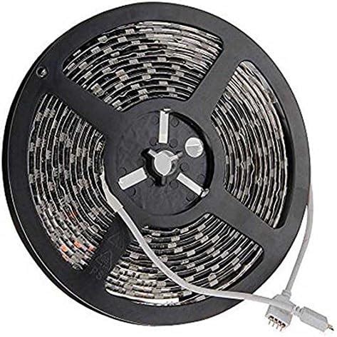 Amazon co jp SODIAL SODIAL R 防水RGB LEDストリップライト5M 5050SMD ブラックPCB 300