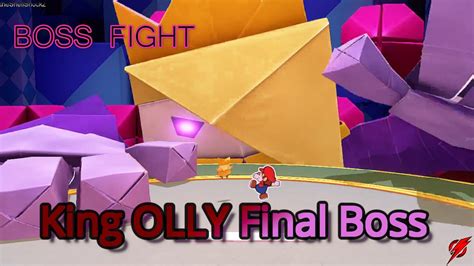 Paper Mario The Origami King Olly Final Boss Part 27 Youtube