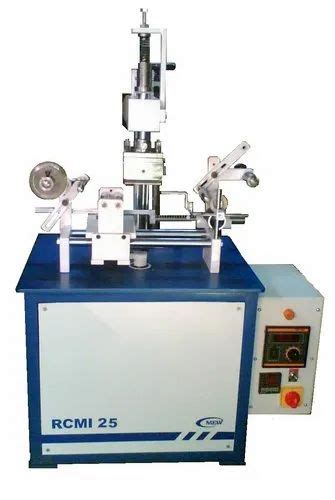 Piece Min Semi Automatic Nail Polish Cap Hot Foil Stamping Machine At Piece In Mumbai