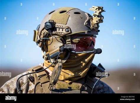 A Marine With Rd Reconnaissance Battalion Rd Marine Division Rd