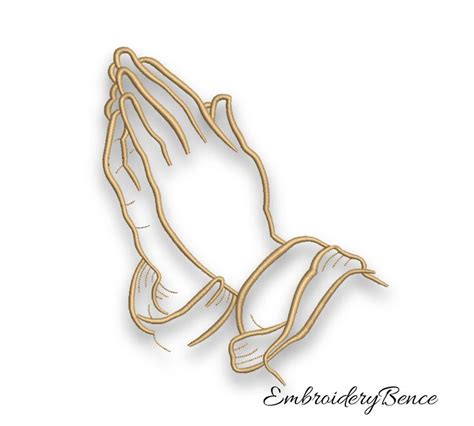 Church Pray Embroidery Machine Design Pes Instant Digital Pattern