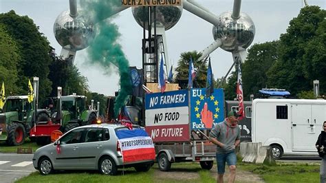 Boeren Aangekomen In Brussel Voor Protest Niets Doen Is Geen Optie