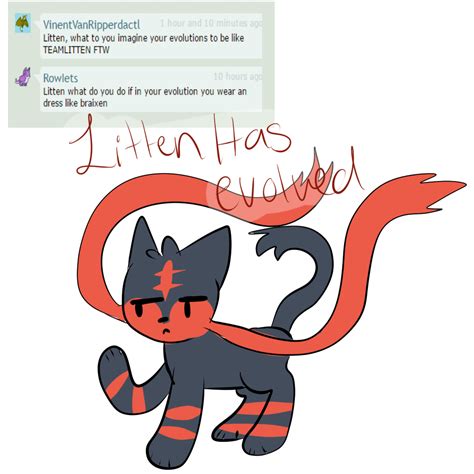 Ask Litten: Evolution by LittenHere on DeviantArt