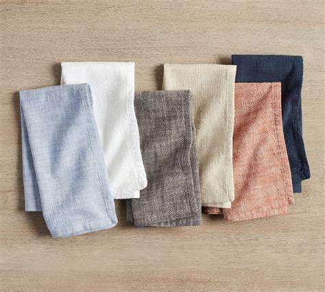 Organic Cotton Casual Napkins | Pottery Barn