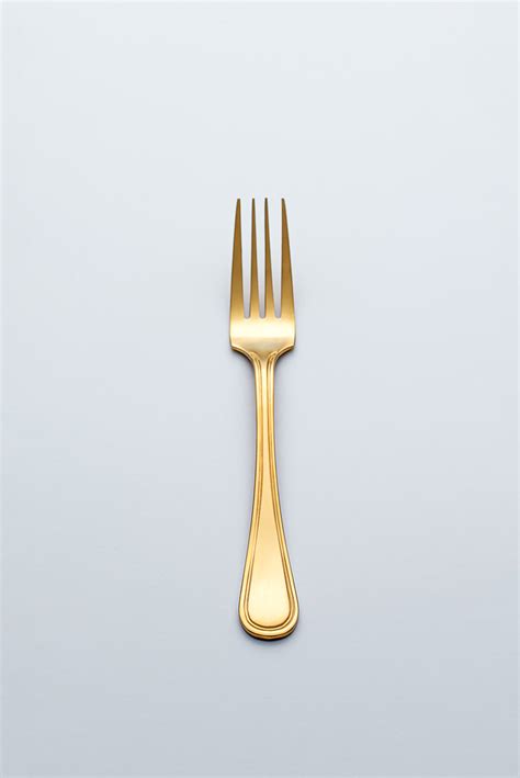 GOLD DINNER FORK Caterhire Event Hire Specialists