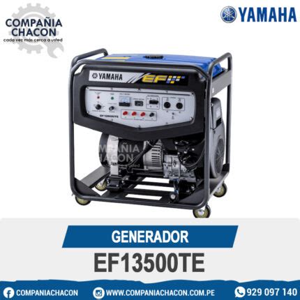 GENERADOR EF13500TE COMPAÑIA CHACON S A C