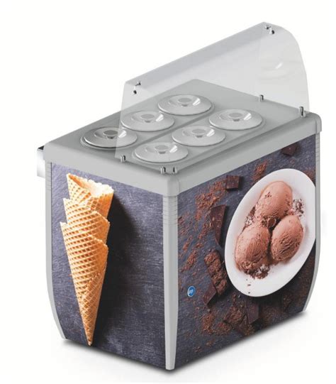 TEFCOLD IARP ISA Vitrine à glaces et vitrine à crème glacée