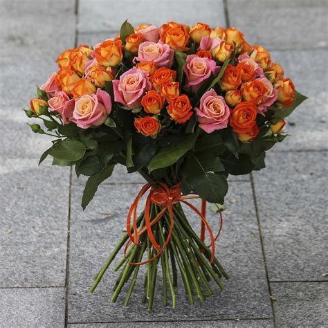 Букет «Мисс Пигги» #OFFER_SIZE# - купить в Москве, заказать розы с ...