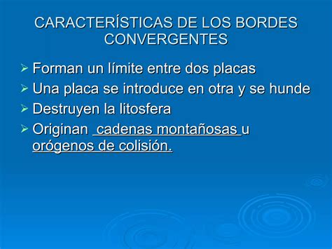 Bordes Convergentes Ppt