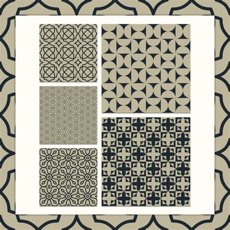 Geometric Seamless Patterns V Masterbundles