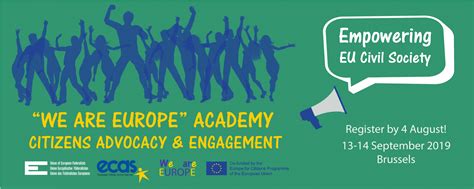 We are Europe Academy 2019 - ECAS