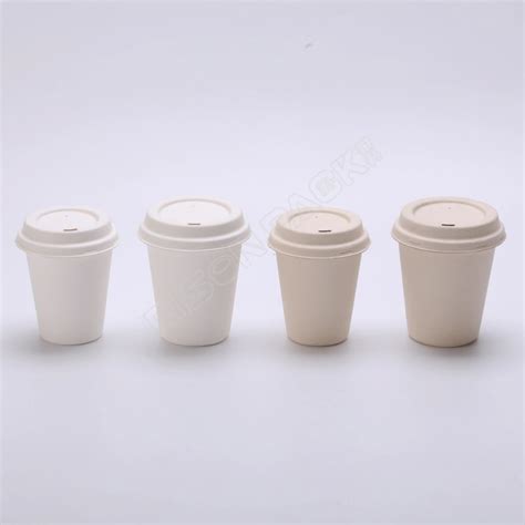 Eco Friendly Biodegradable Disposable Sugarcane Cup Bagasse Pulp Paper