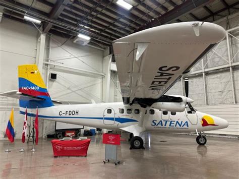 Satena Recibe En Colombia Su Primer Avi N Twin Otter Para Conectar