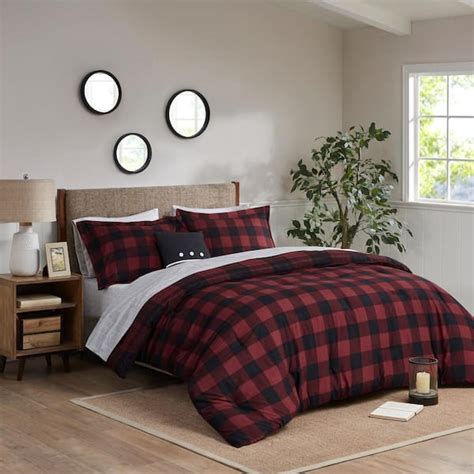 Plaid Bedding Sets Hanaposy