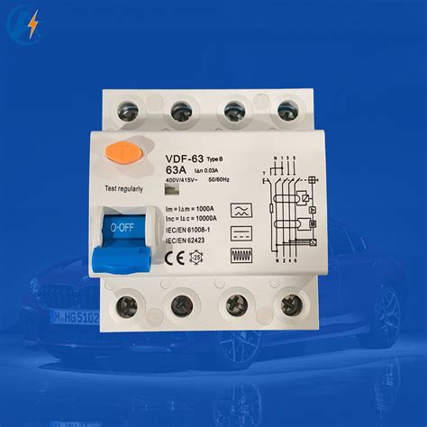 Residual Current Circuit Breaker P V Ma Electromagnetic Typeb