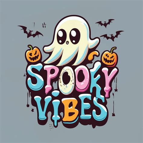 Premium Vector Halloween Spooky Vibes Vector Illustration