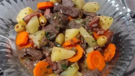 Picadinho De Carne Legumes Youtube