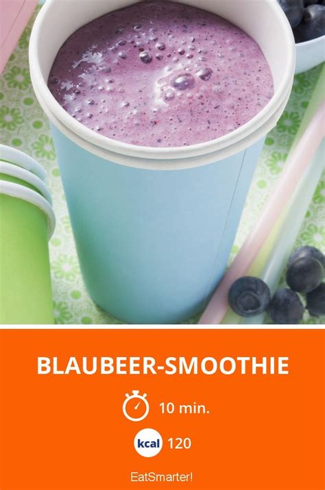 Blaubeer Smoothie Ohne Banane Rezept Blaubeer Smoothie Smoothie