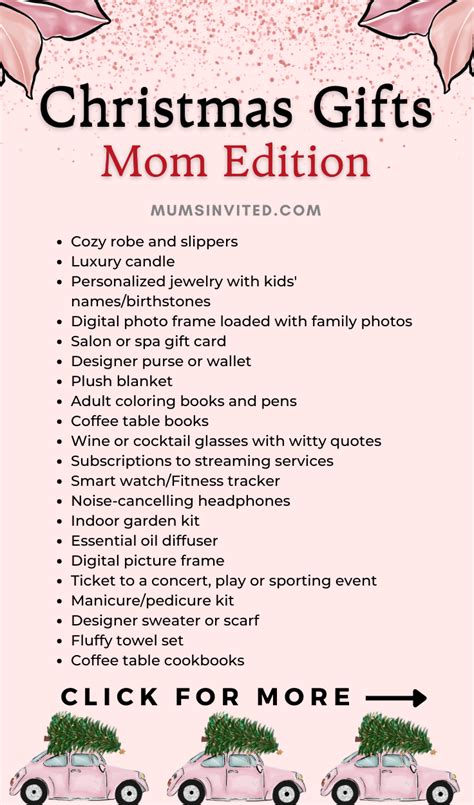 The Ultimate List Of Christmas T Ideas For Mom In 2023 Christmas