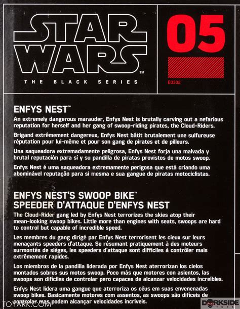 Enfys Nest With Swoop Bike Star Wars Black Series Gallery The Toyark