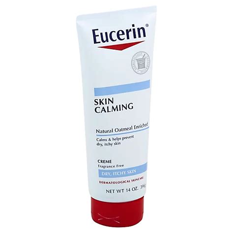 Eucerin Moisturizing Cream Daily Skin Calming 14 Oz Safeway