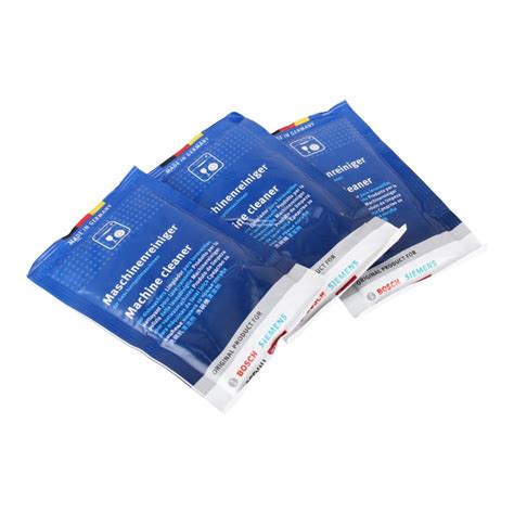 Bosch Dishwasher Cleaner 3 X 45G Sachets Part Number 00312193