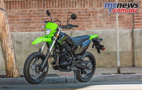 Kawasaki Klx Goes Sumo In Klx Sm Mcnews