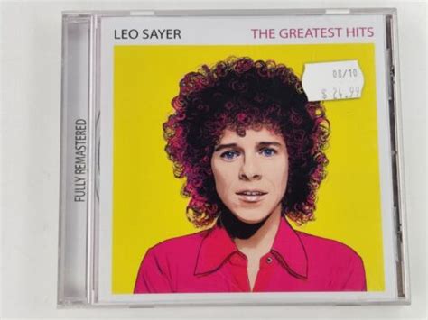 Leo Sayer The Greatest Hits CD Fully Remastered 18 Tracks 9340650005460