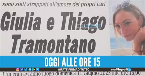 Oggi I Funerali Di Giulia E Thiago A Sant Antimo Cerimonia