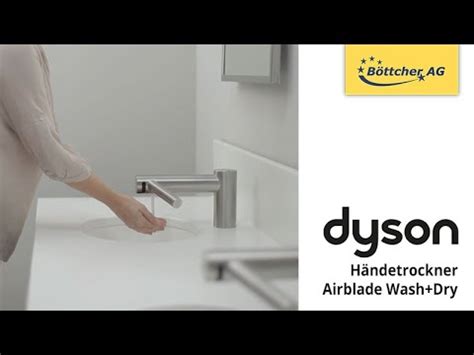 Dyson H Ndetrockner Airblade Wash Dry Youtube