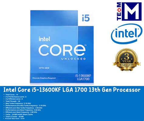 Intel Core I Kf Lga Th Gen Processor M Cache Up To