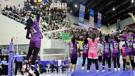 Hasil Voli Putri Proliga 2024 Set Keempat Jakarta BIN Gebuk Gresik