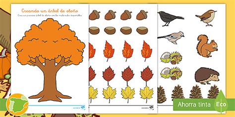 Ficha De Actividad Dibujo Rbol De Oto O Teacher Made